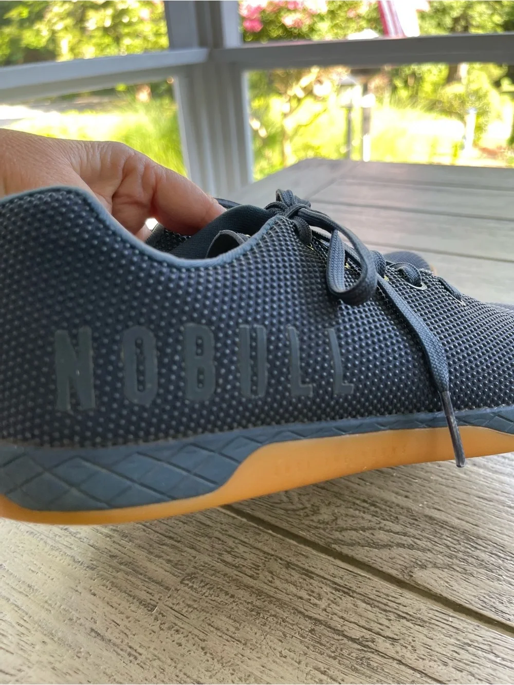 No Bull Outwork Unisex Athletic Navy Blue Trainer Sneakers Womens 11.5 Mens 11